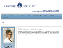 Tablet Screenshot of burgstaller-immobilien.de